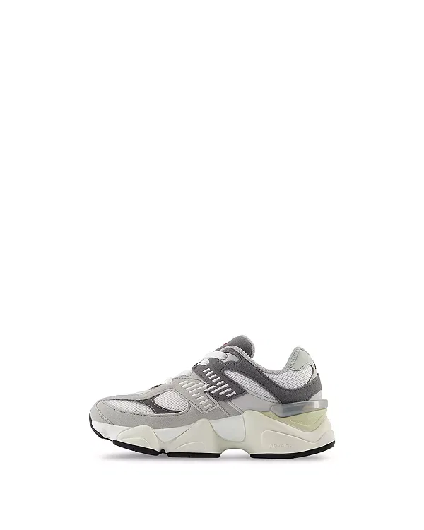 Детские кроссовки для мальчиков на шнуровке 9060 New Balance, Raincloud — фото 3