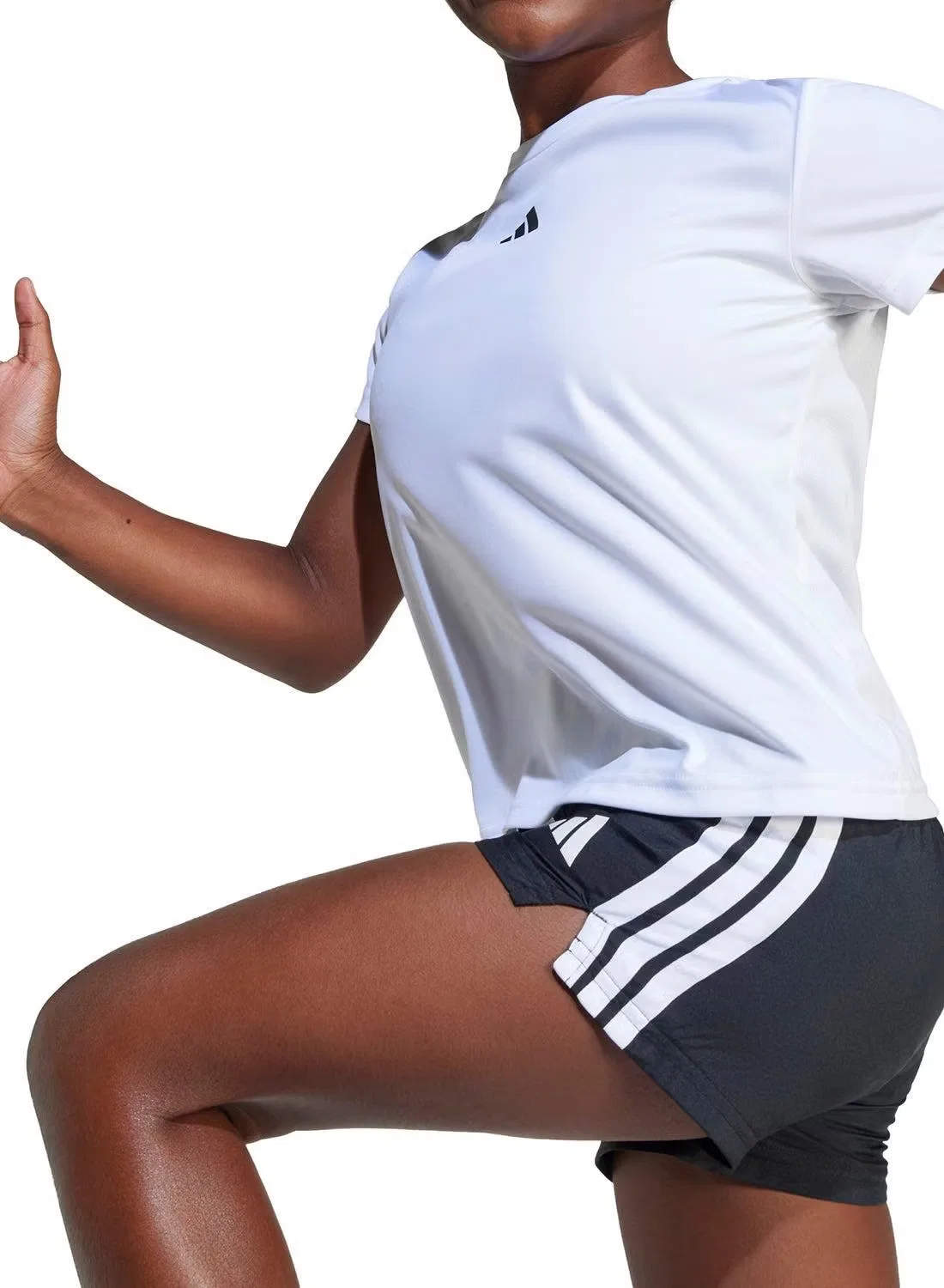 Футболка с коротким рукавом для детей Adidas, белый — фото 3