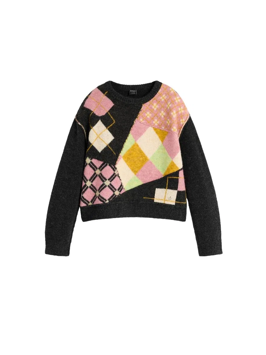 Свитер Desigual черного цвета