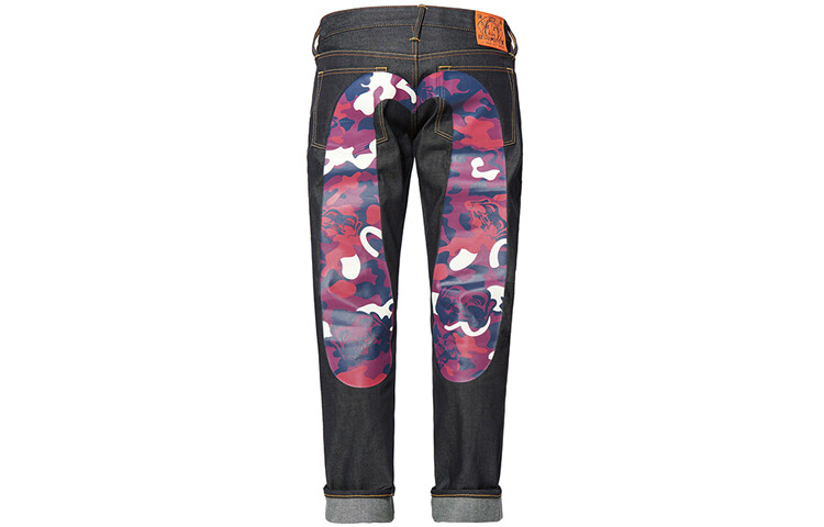 

Джинсы мужские деним синие Evisu, синий