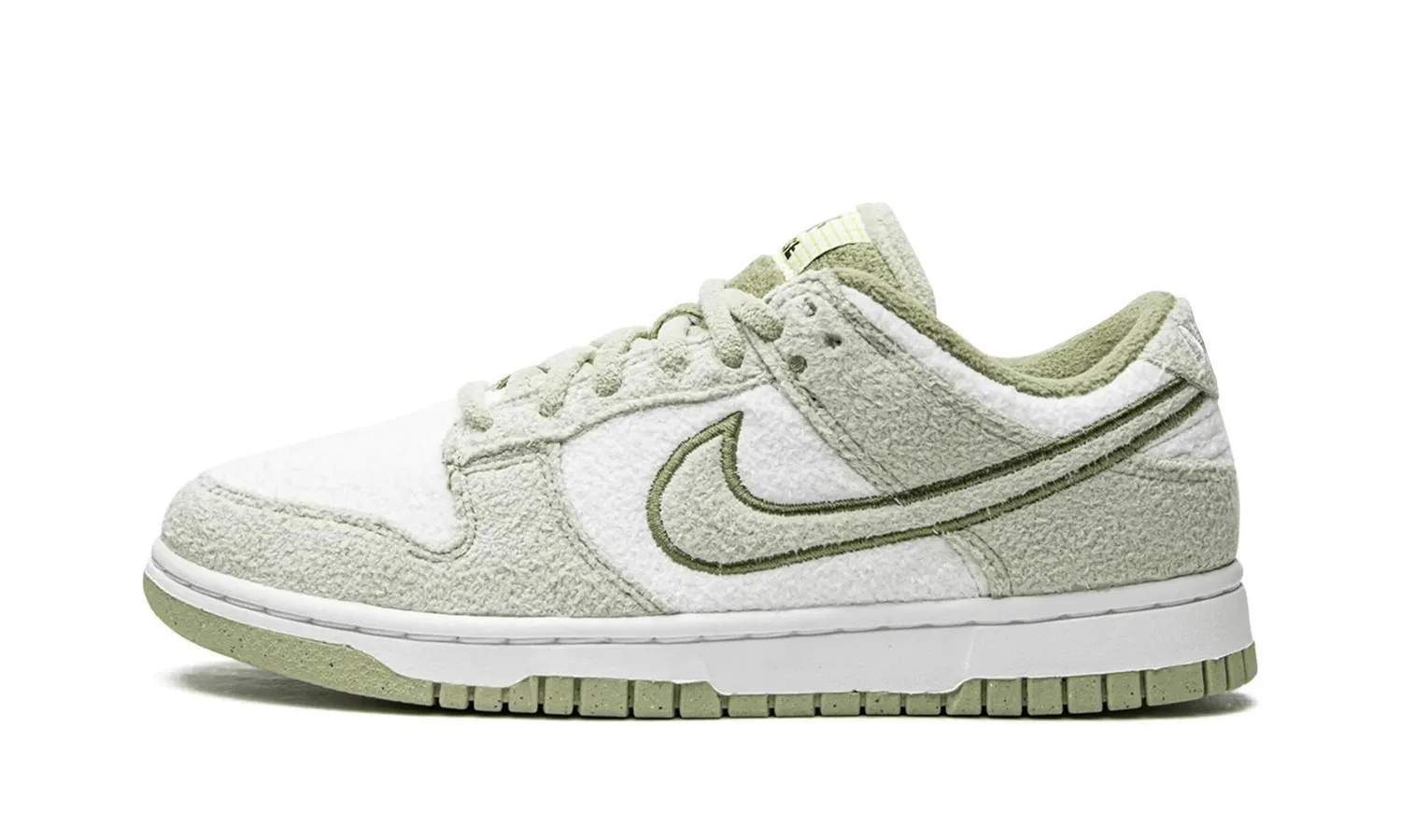Детские кроссовки с флисовой отделкой Dunk Low SE Honeydew Nike, Grun Kohlengrau