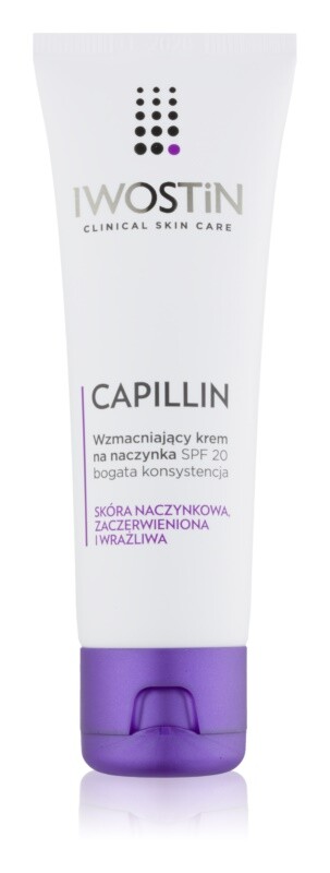 

Укрепляющий крем для потрескавшихся вен SPF 20 Iwostin Capillin