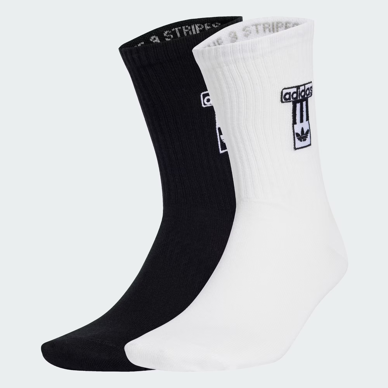 

Носки Adidas Originals Adibreak Crew Socks 2 Pairs, черный/белый