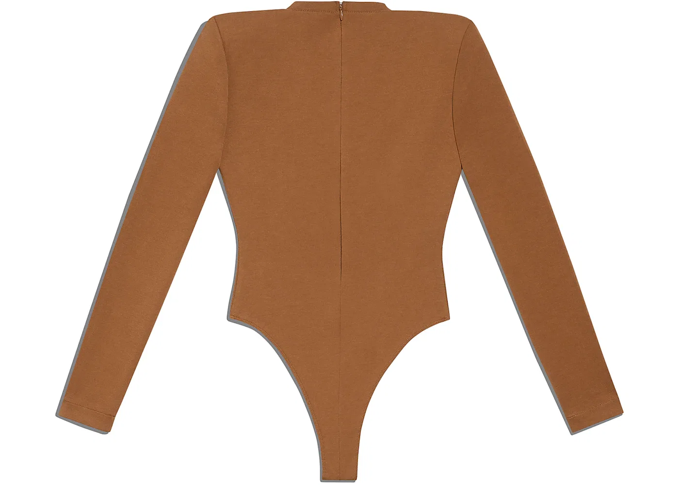 Женское боди 3-Stripes Bodysuit Adidas, Wild Brown — фото 2