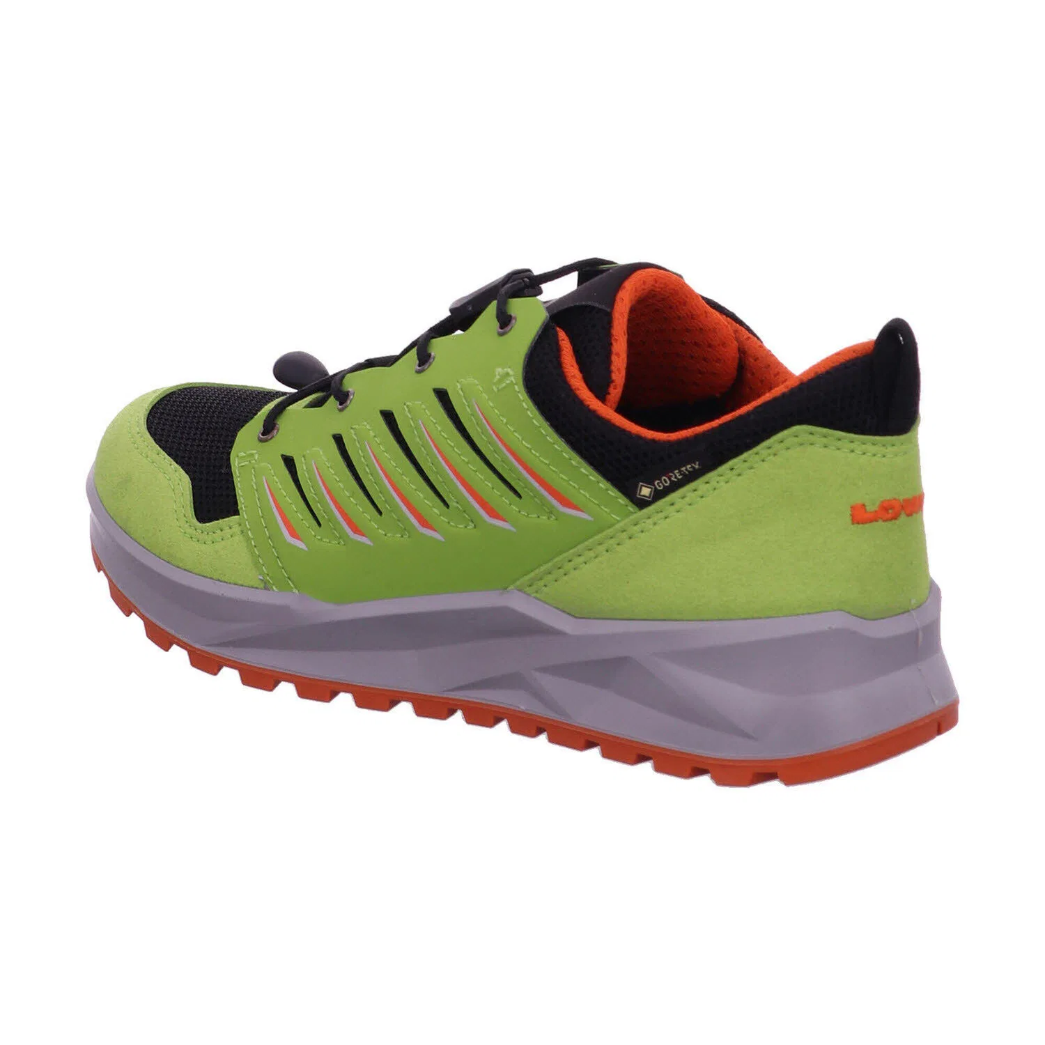 Детские кроссовки с быстрой шнуровкой AXOS GTX LO JUNIOR Lowa, Yellow — фото 4
