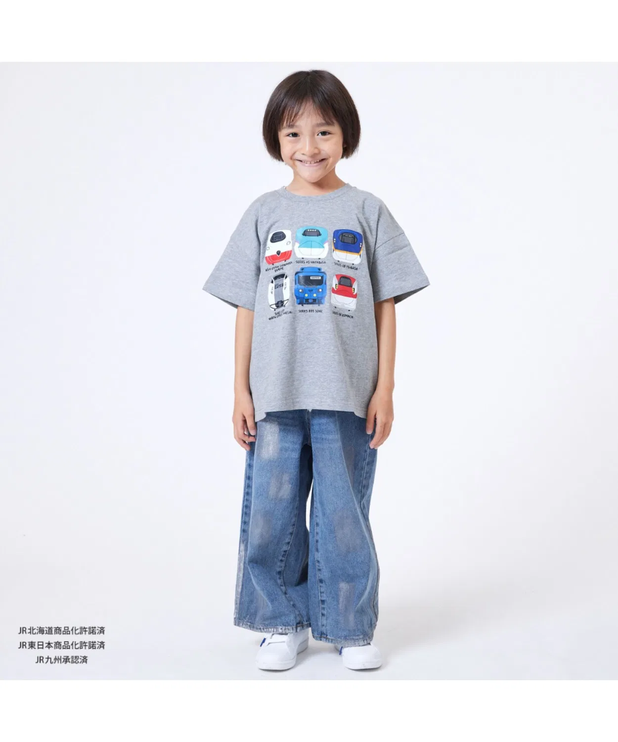 Детская футболка с принтом поезда JR Модель Fluffy BROTHERS, Yellow — фото 4