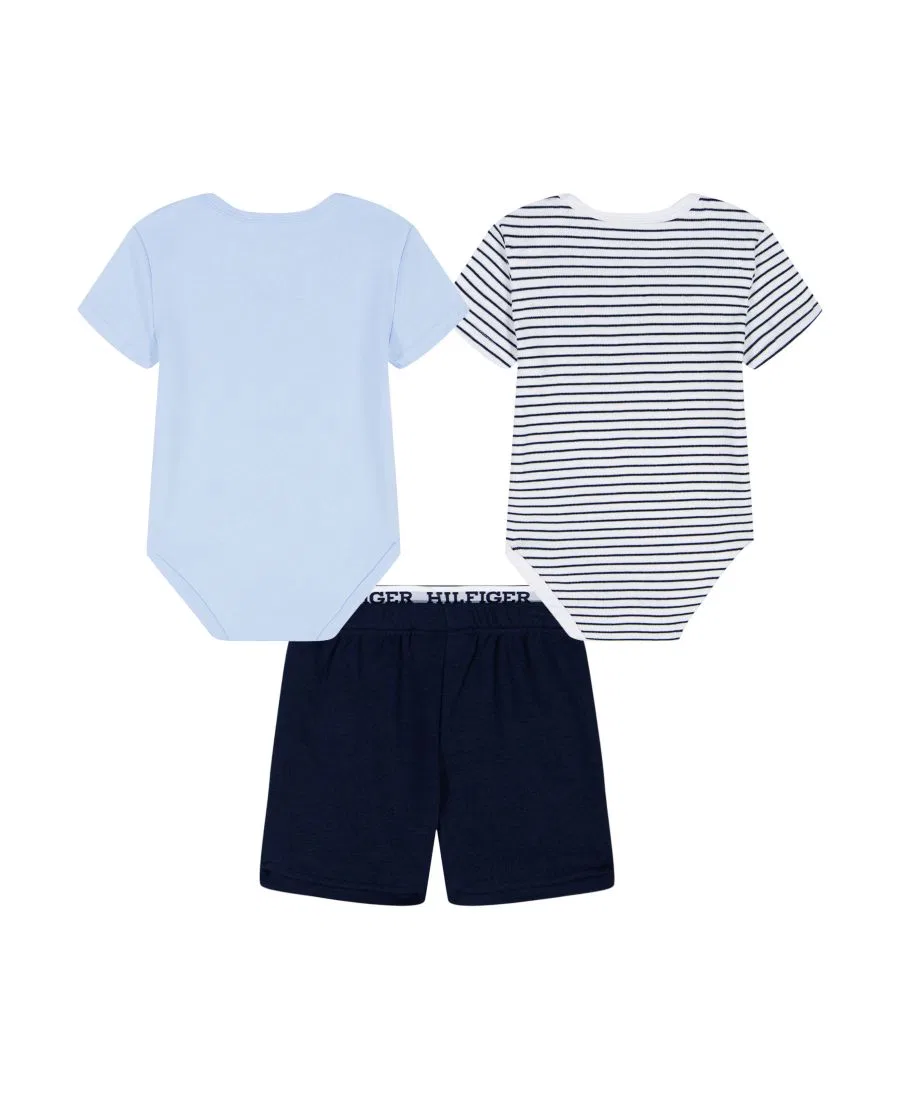 Детский комплект для мальчиков с коротким рукавом Tommy Hilfiger, Blue/Navy/White — фото 2