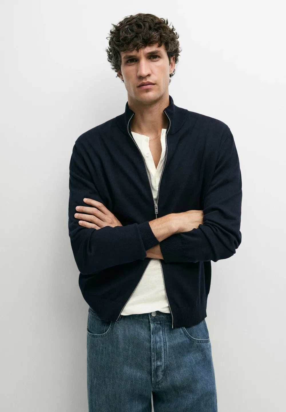 Кардиган Massimo Dutti, Dark Blue