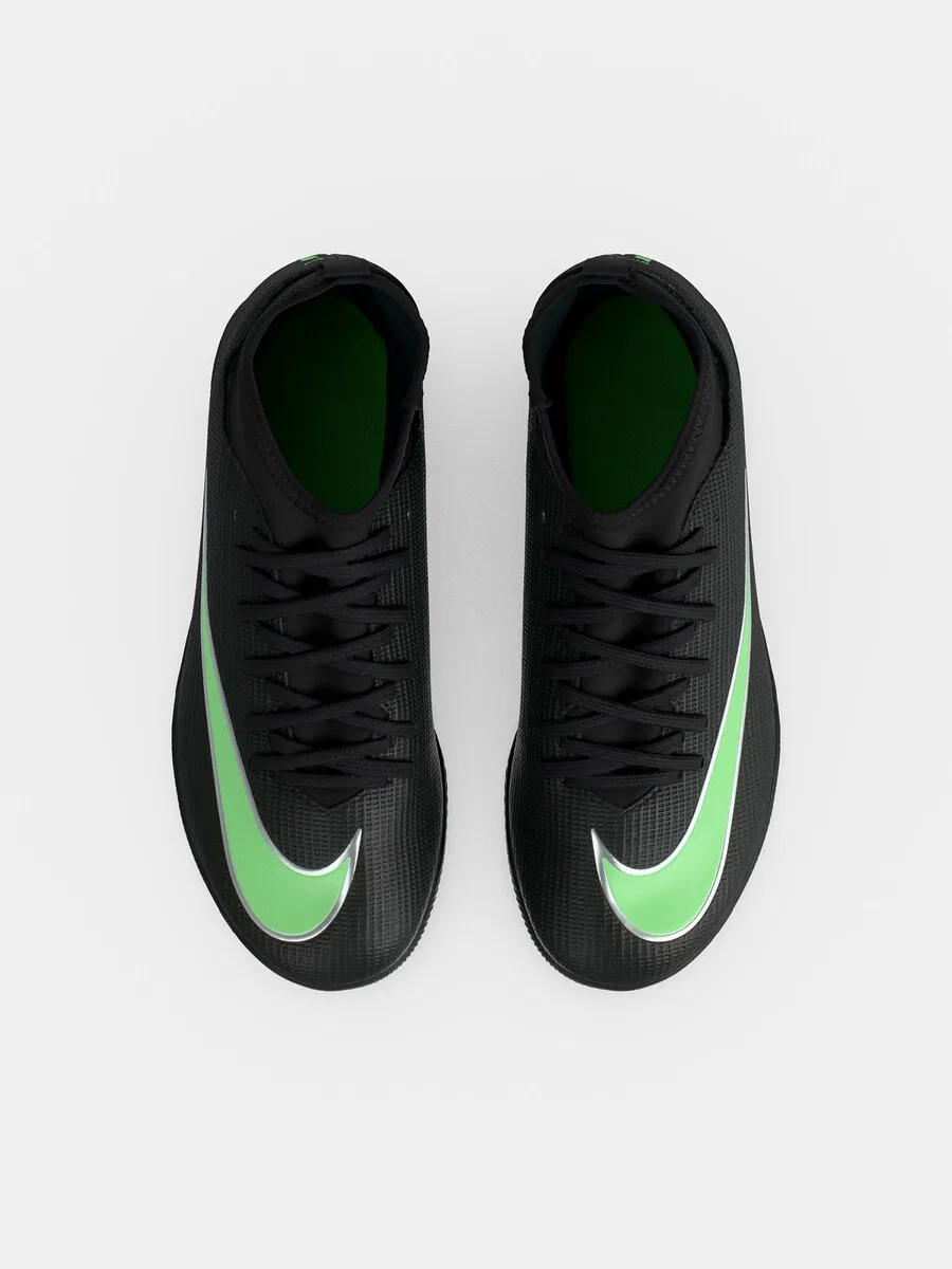Кроссовки NIKE Athletic Shoes 'Jr. Mercurial' черного цвета — фото 3
