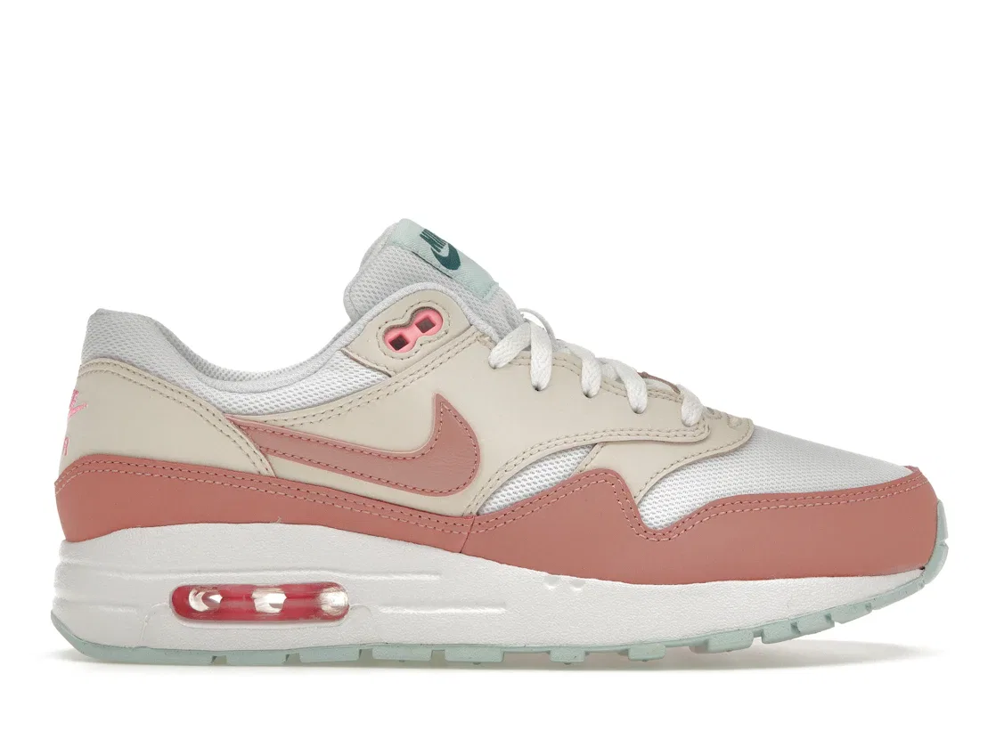 Детские кроссовки Lifestyle Nike Air Max 1, White/Red Stardust/Guava Ice/Pink Spell