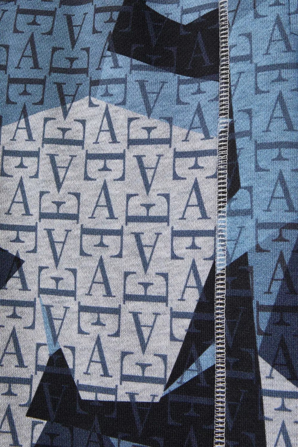 Шорты с принтом Fantasy Print Emporio Armani, синий — фото 3