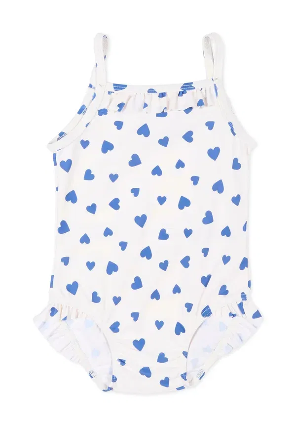 Купальник с принтом Costume intero Petit Bateau, ivory, слоновая кость