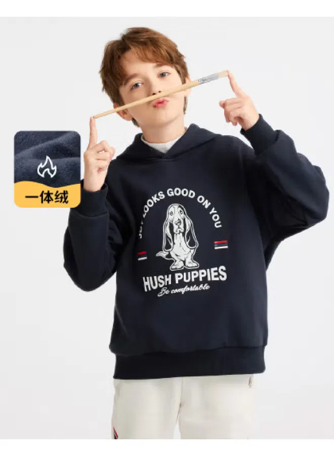 Худи детское утепленное с капюшоном Hush Puppies