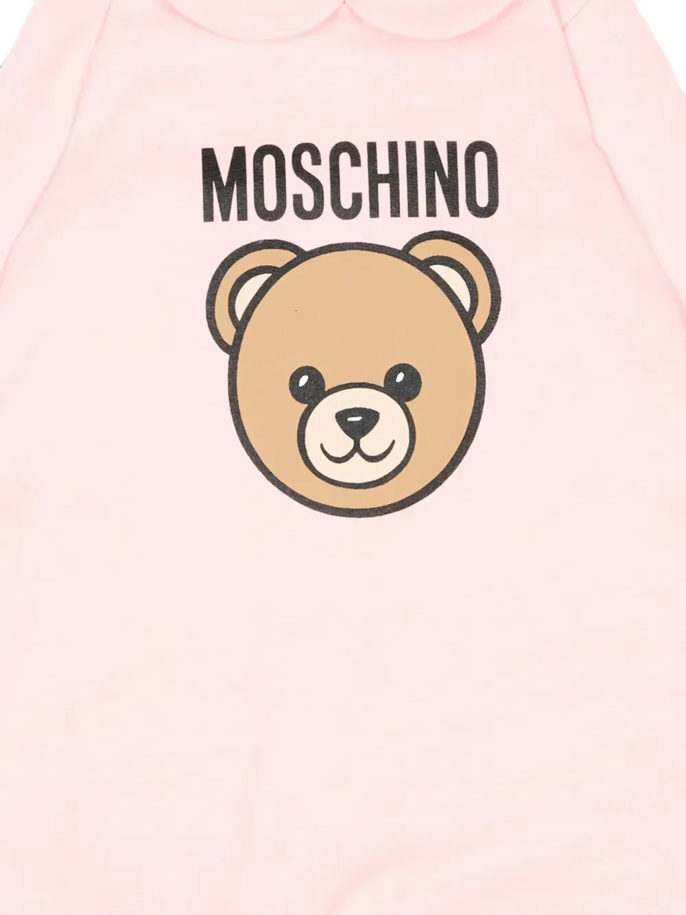 Комбинезон с медвежонком Тедди Moschino Kids, розовый — фото 3
