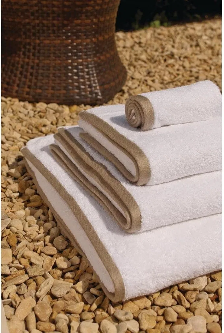 Махровая салфетка Mitre Linen, 300x300 мм, Белый — фото 2