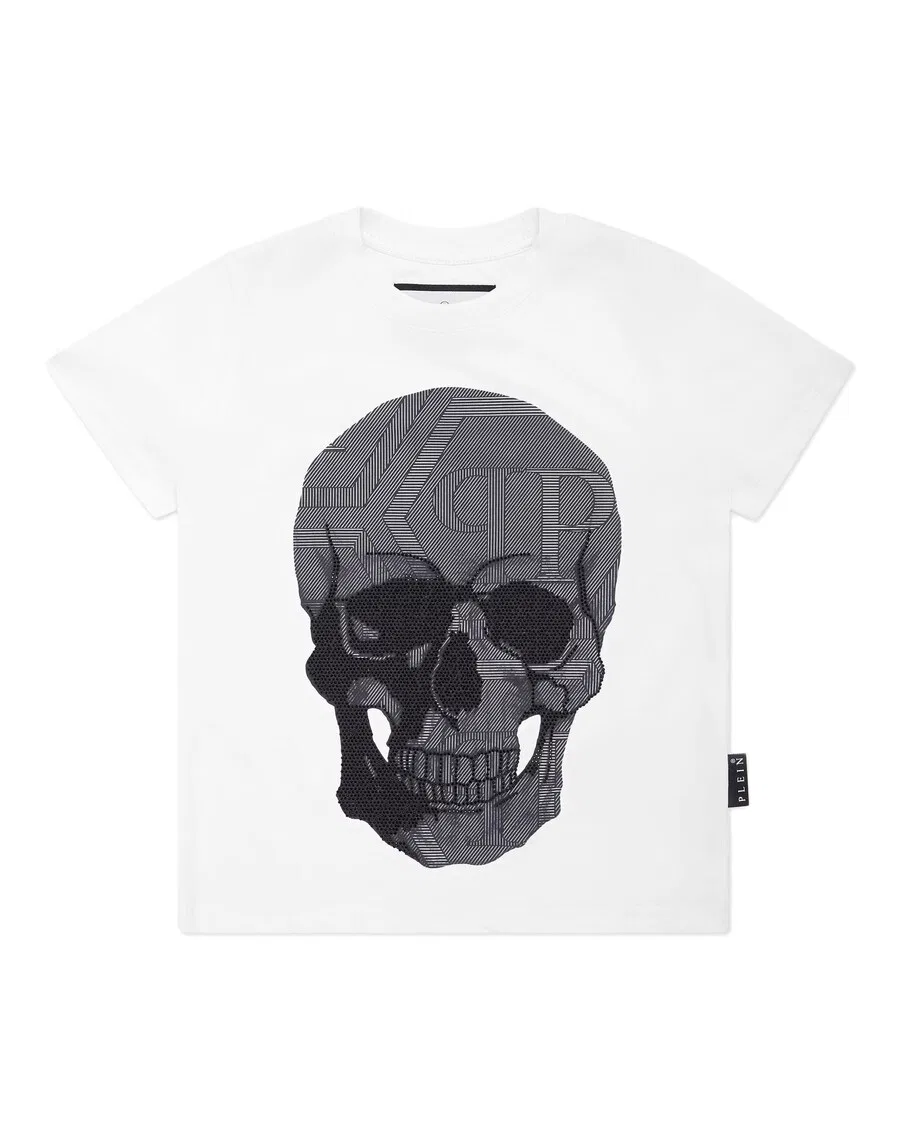 Рубашка Philipp Plein белого цвета