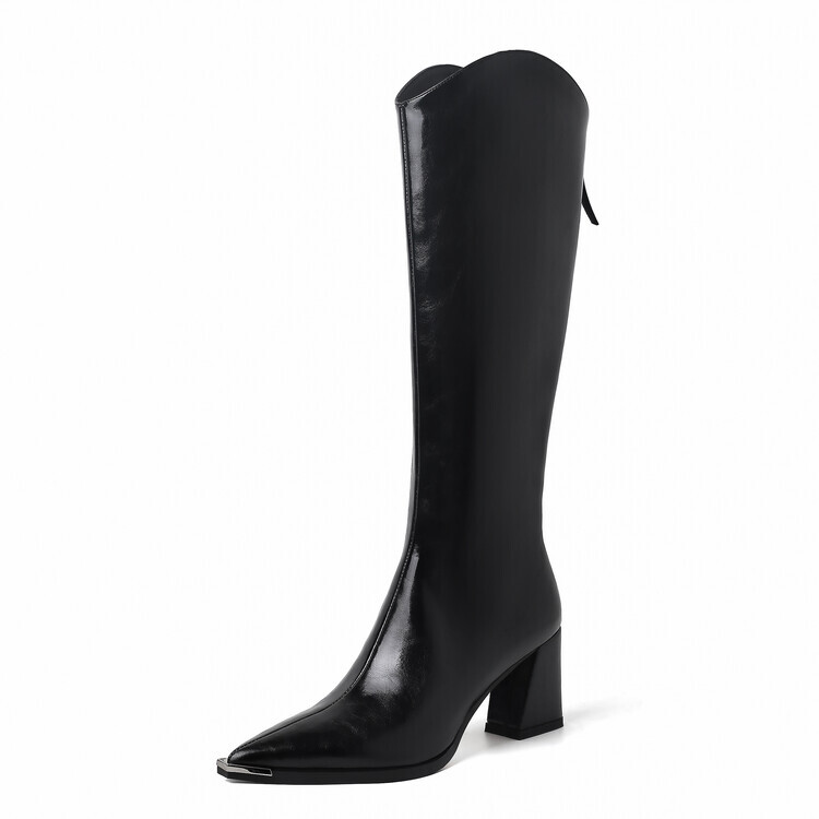 

Сапоги женские Su Yanjiao, цвет Black Fleece-lined
