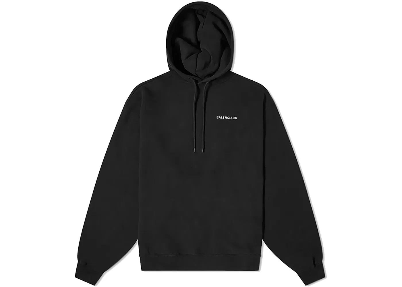 Унисекс худи Oversized Hoodie Balenciaga, Black