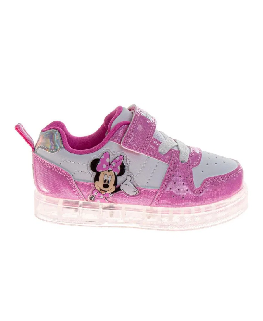 Кроссовки с принтом Minnie Mouse Disney, Pink White — фото 2