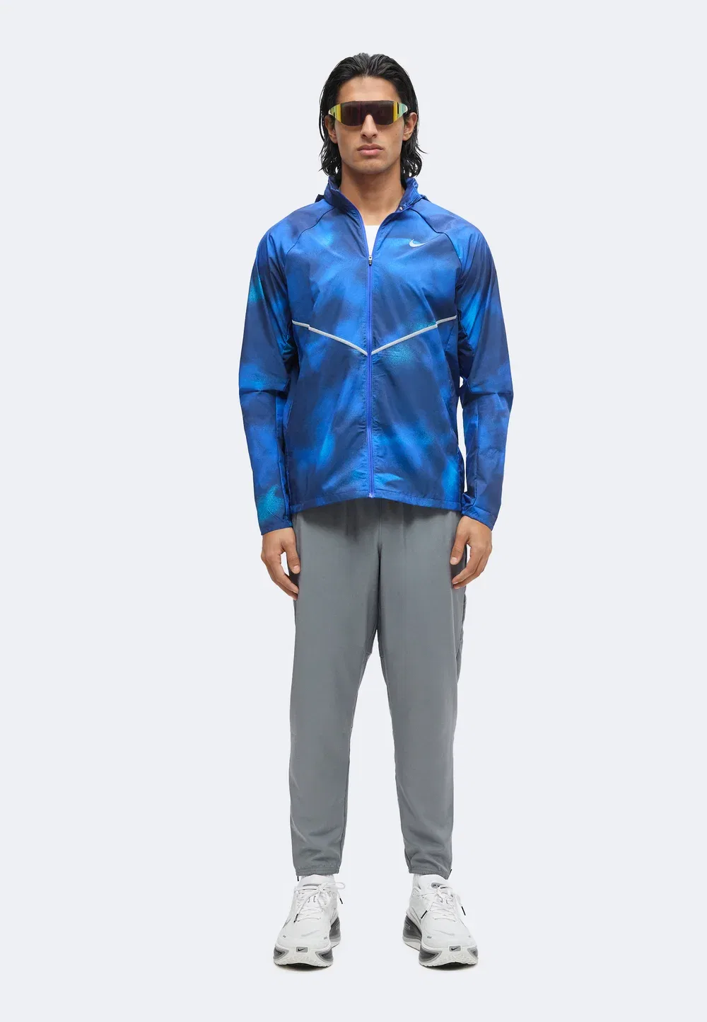 Ветровка Miler Nike Performance, Midnight Navy/Hyper Royal — фото 2
