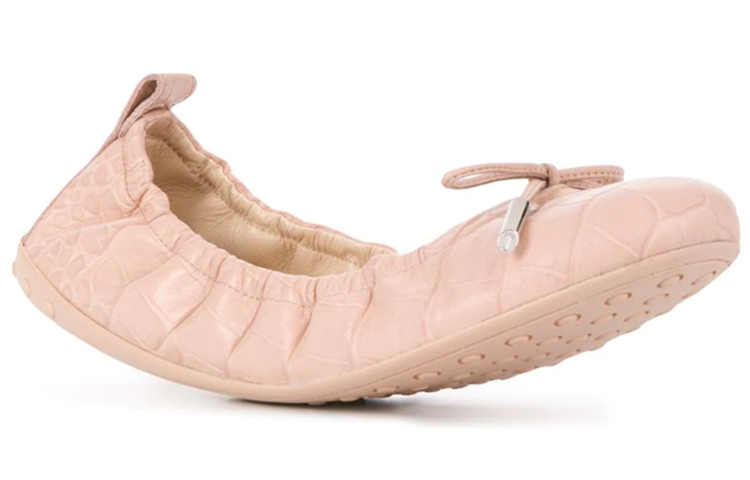 Женские повседневные туфли TOD'S розовые — фото 2