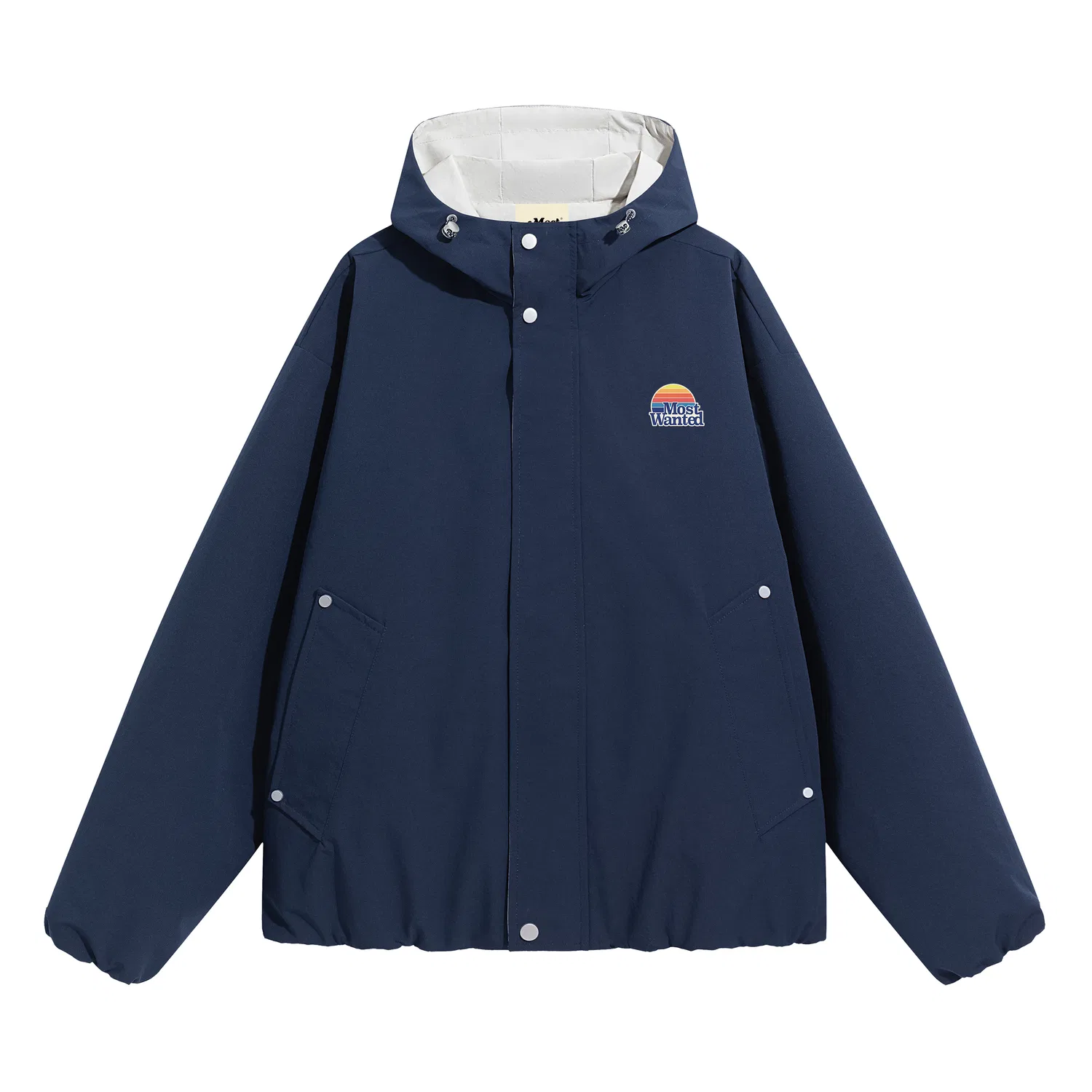 Детская куртка с капюшоном MostwantedLab, Navy Blue