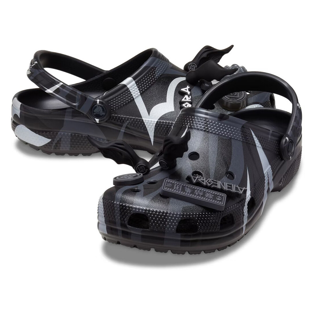 Сабо Crocs Classic x CLOT Unisex, черный