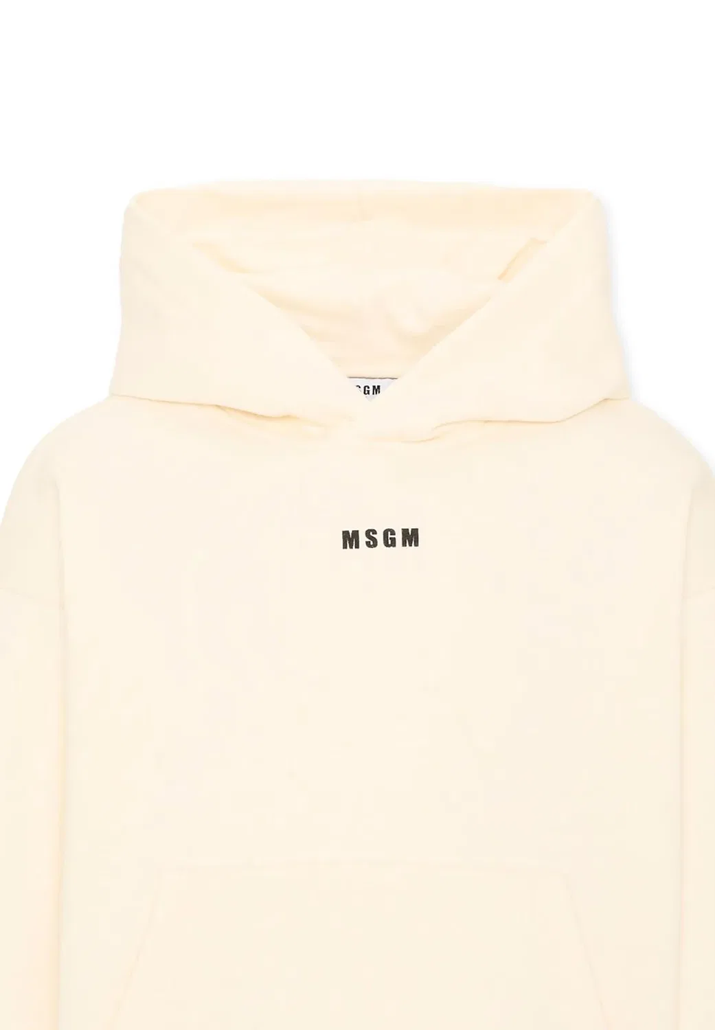 Толстовка унисекс Felpa Msgm, Ivory — фото 3