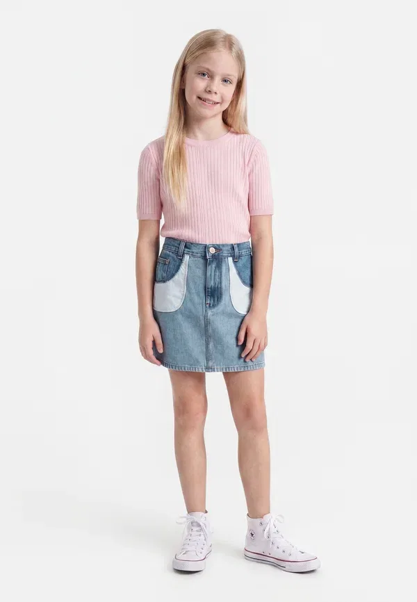 Юбка джинсовая Denim skirt Mm6 Maison Margiela denim, синий