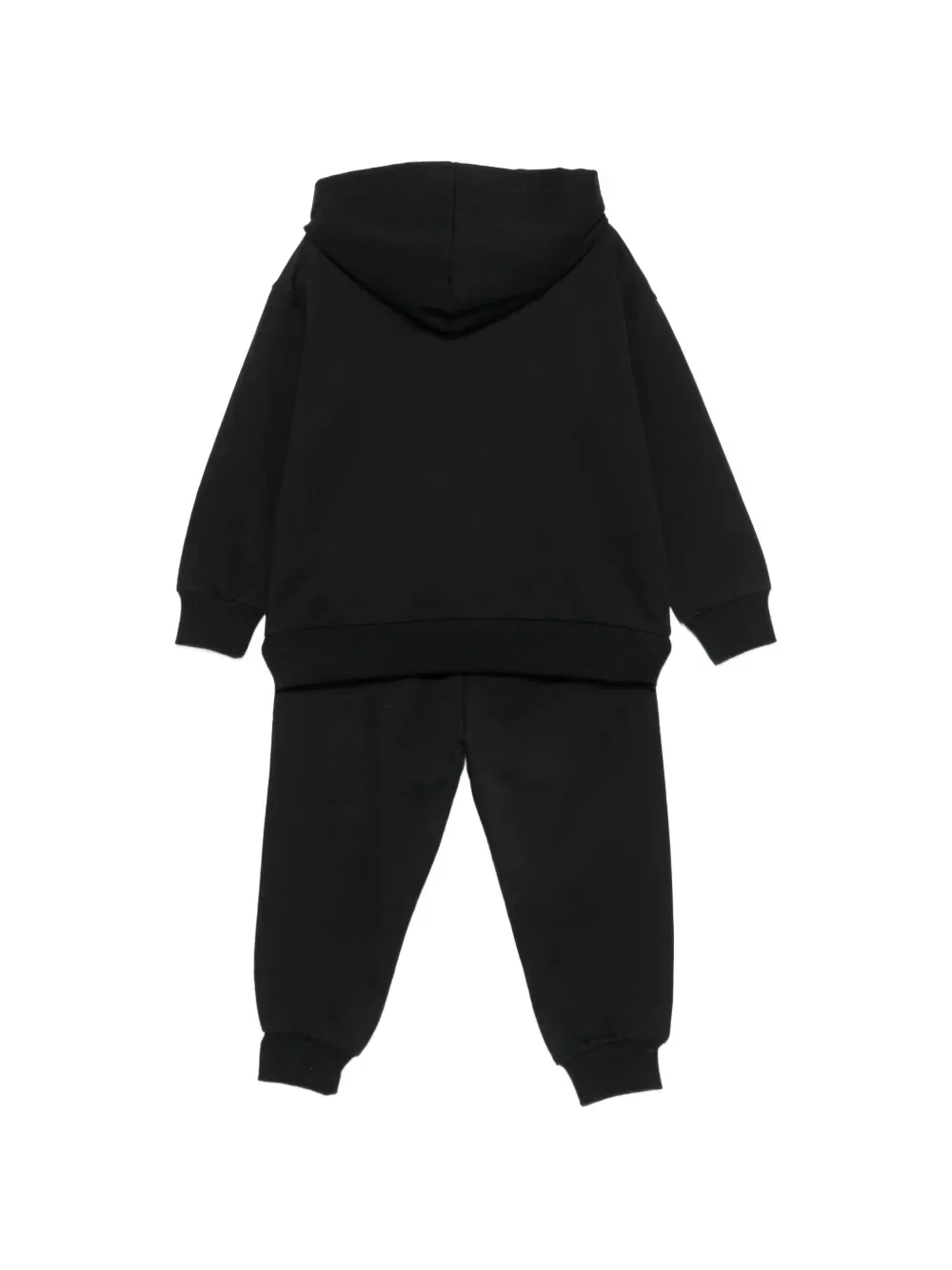 Спортивный костюм "плюшевый мишка" Moschino Kids, черный — фото 2