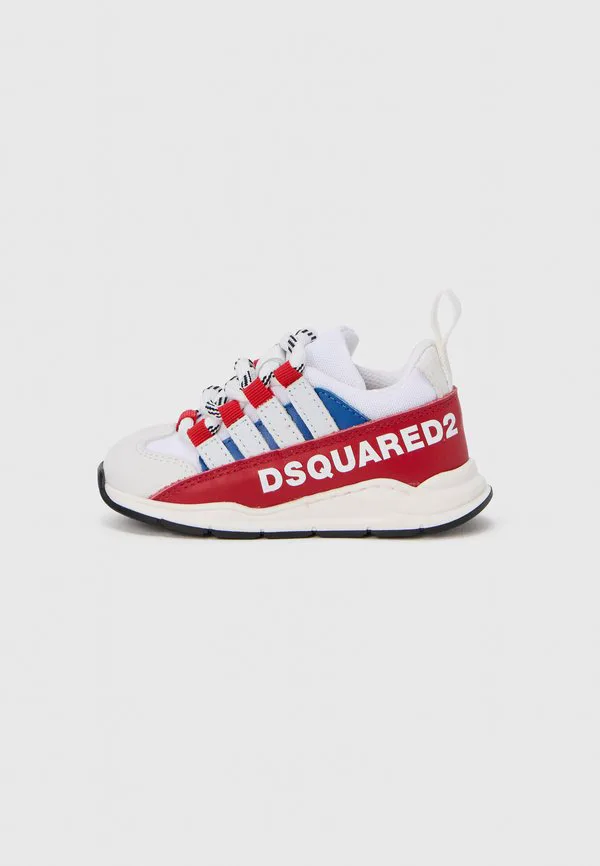 Кроссовки унисекс Dsquared2, White/Red/Cobalt