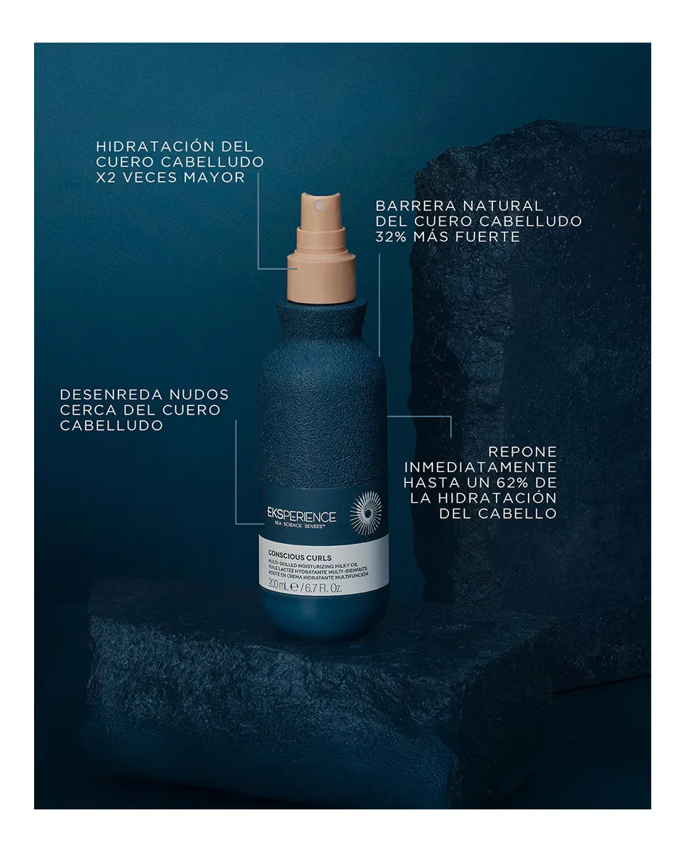 Лечение для волос Curls Milky Oil 200 мл Eksperience — фото 2