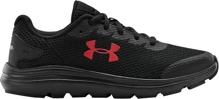 

Кроссовки Under Armour Surge 2 GS Black Red, черный, Черный;серый, Кроссовки Under Armour Surge 2 GS Black Red, черный