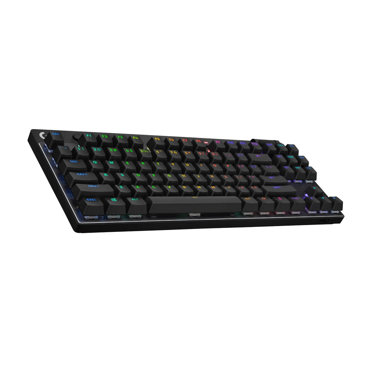 

Клавиатура игровая Logitech G PRO X TKL Lightspeed, Clicky (GX Blue), черный, английская раскладка