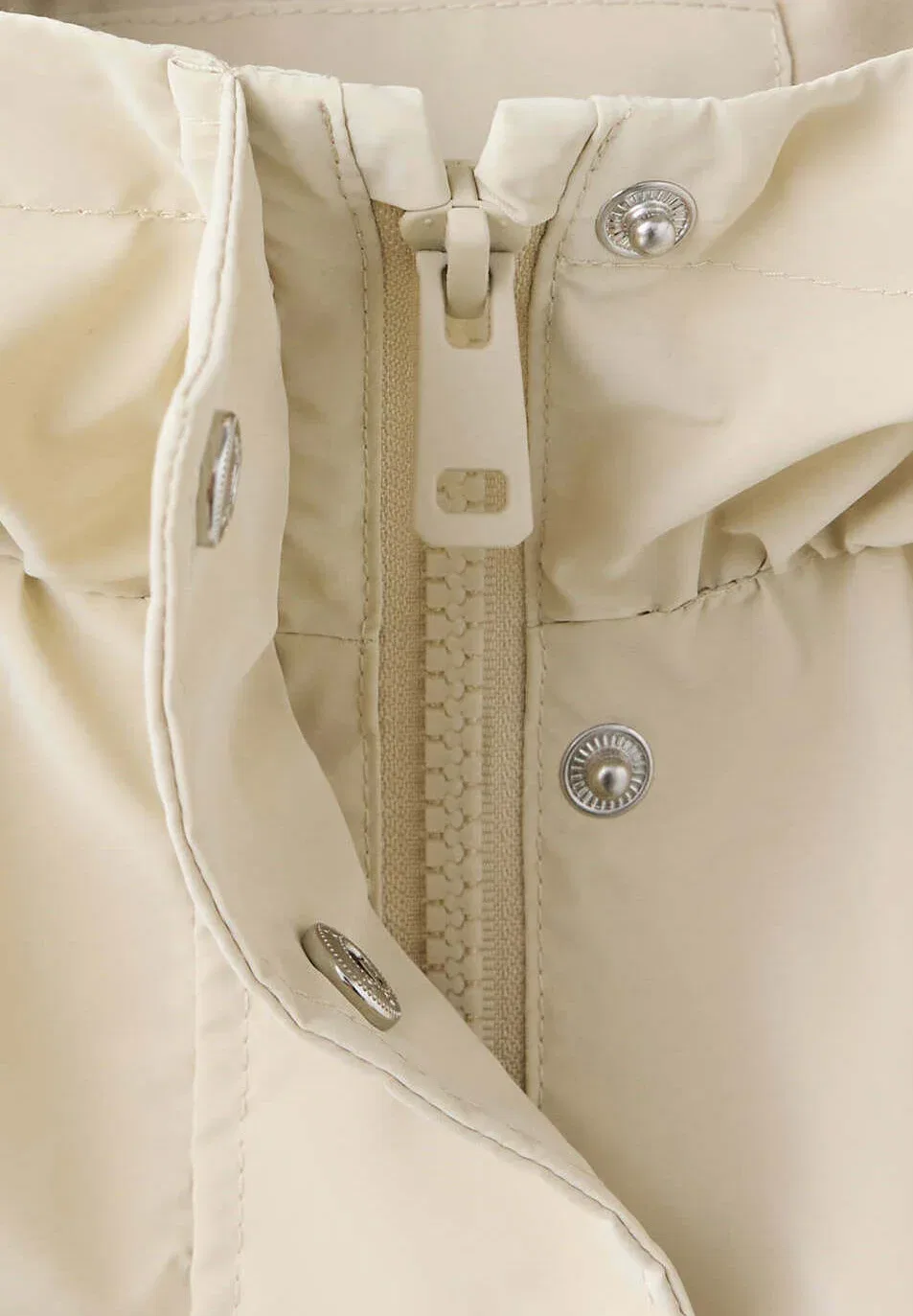 Детская легкая куртка Mango Kids, Beige — фото 3