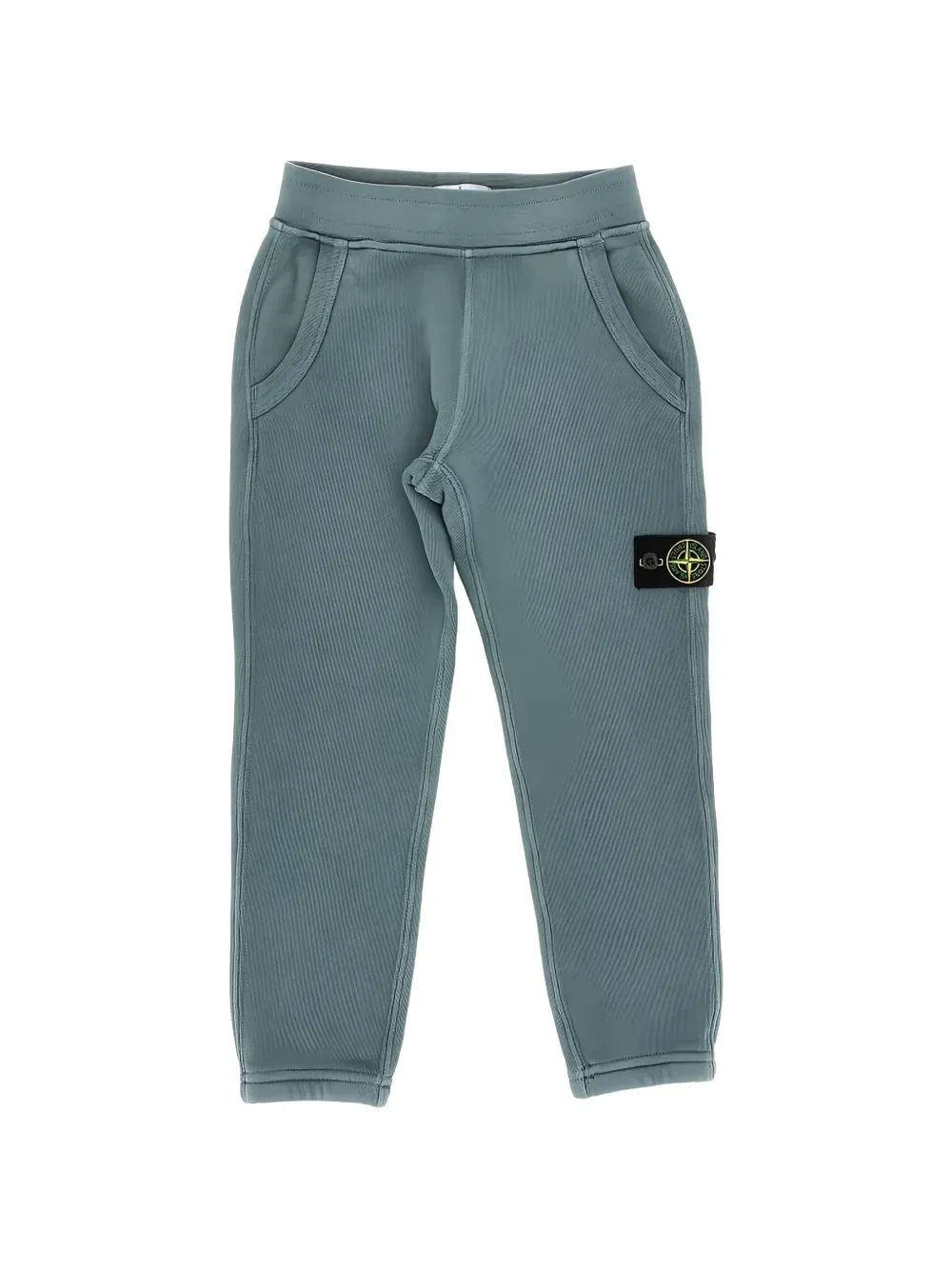 Спортивные штаны с патчем-компасом Stone Island Junior, синий
