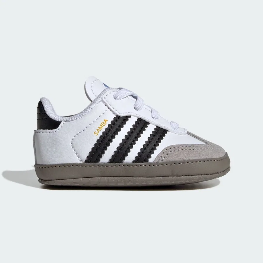 Кроссовки с замшевым мысом Samba Kids adidas, Белый