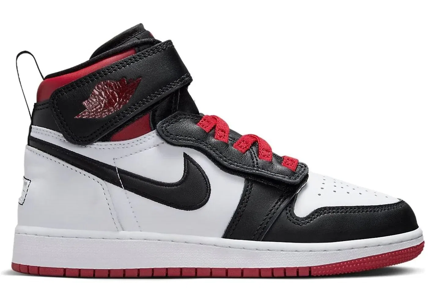 Детские кроссовки Lifestyle Jordan 1 High FlyEase Jordan, White Gym Red White Black