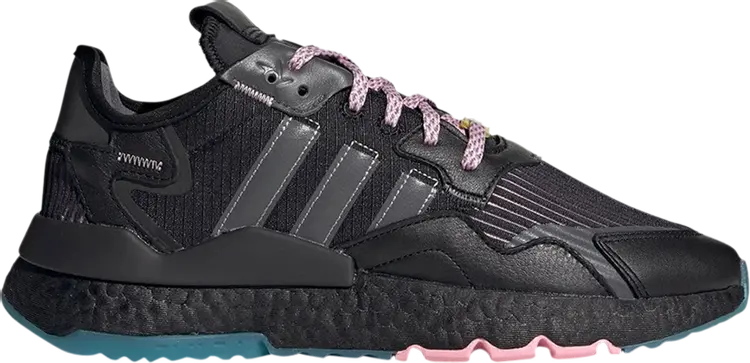 

Кроссовки Adidas Ninja x Nite Jogger 'Core Black', черный