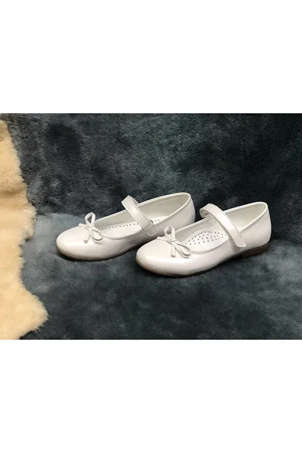 Детские балетки для девочек ортопедические Mini Angel, Sedef White — фото 4