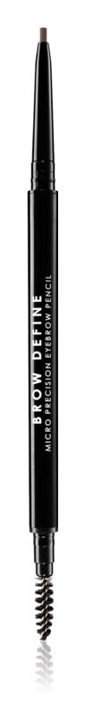 

Точный карандаш для бровей с кисточкой MUA Makeup Academy Brow Define, оттенок Mid Brown