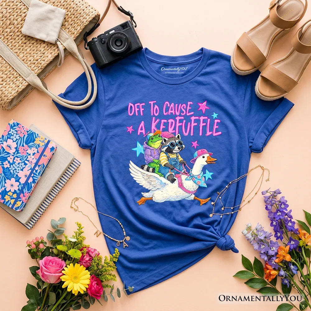 Детская футболка с принтом Off to Cause a Kerfuffle OrnamentallyYou, Royal