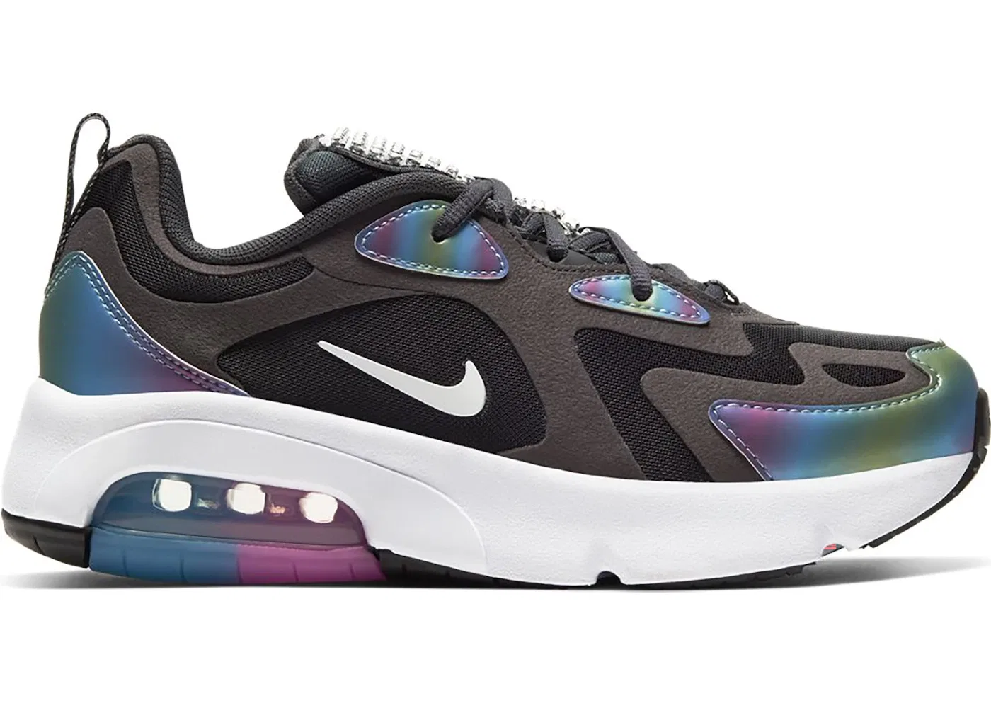 Детские кроссовки Lifestyle Nike Air Max 200, Dark Smoke Grey/Black-White-White