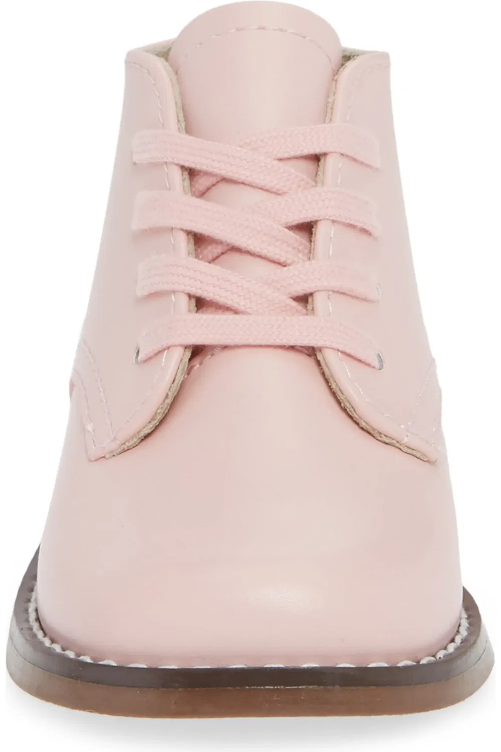 Ботинки детские на шнуровке Tina Lace-Up Bootie Footmates, розовый — фото 4