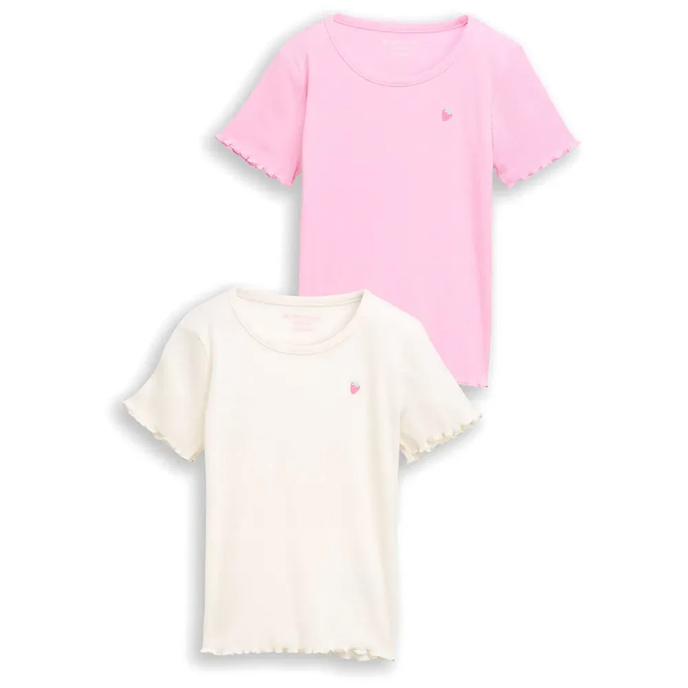 Детская футболка для девочек с коротким рукавом Tom tailor, Pink