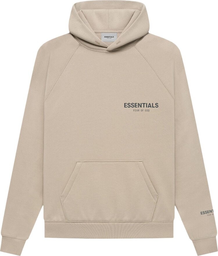 

Худи Fear of God Essentials Pullover Hoodie 'String', загар, Серый, Худи Fear of God Essentials Pullover Hoodie 'String', загар