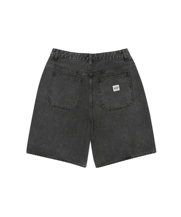 Джинсовые шорты Iconic, Superdry, Melange Black — фото 3