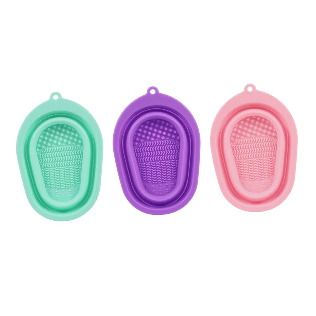 Косметический очиститель для кистей, PACKOVE, 3 шт, 15,5x10,3x4,2 см