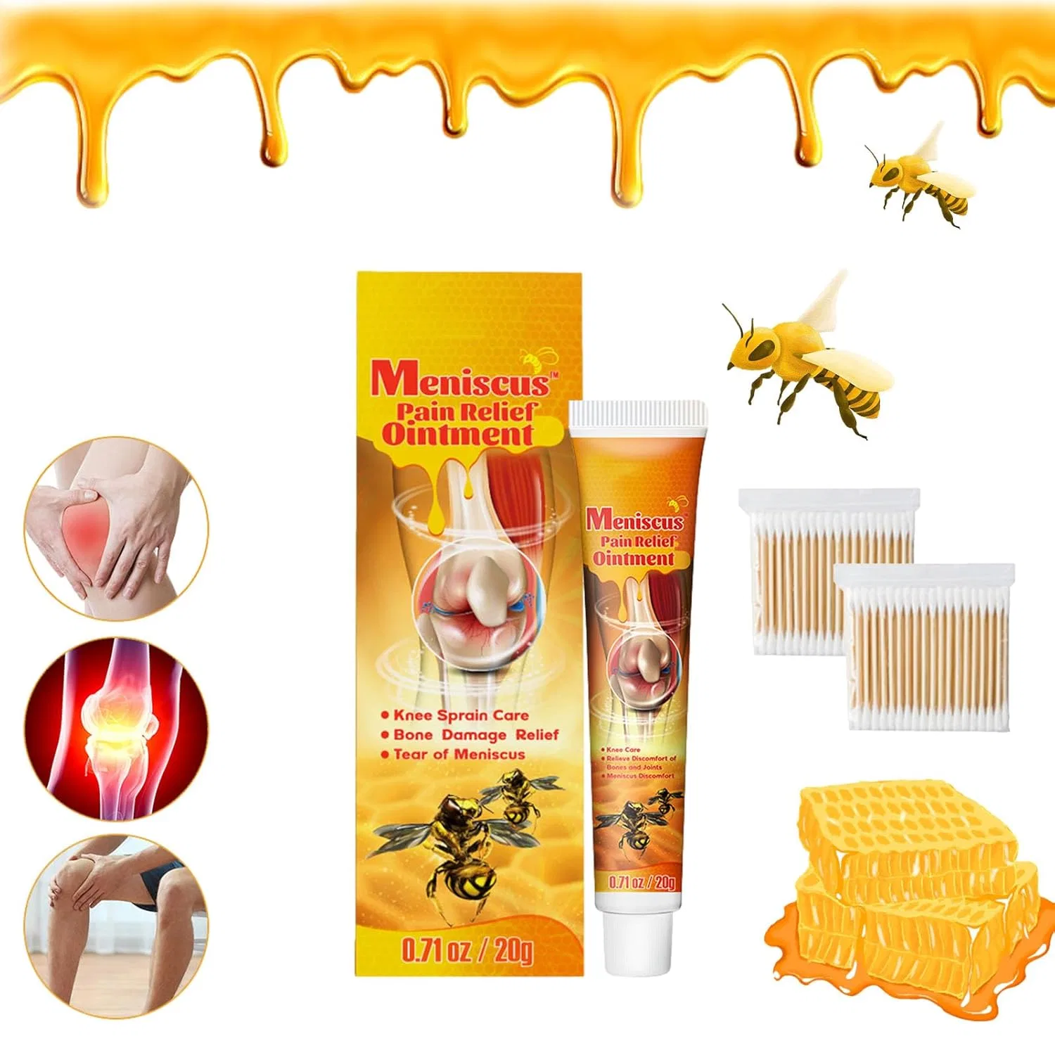 Крем HOPASRISEE New Zealand Bee Venom Professional Treatment Gel, 20 г, 1 Piece