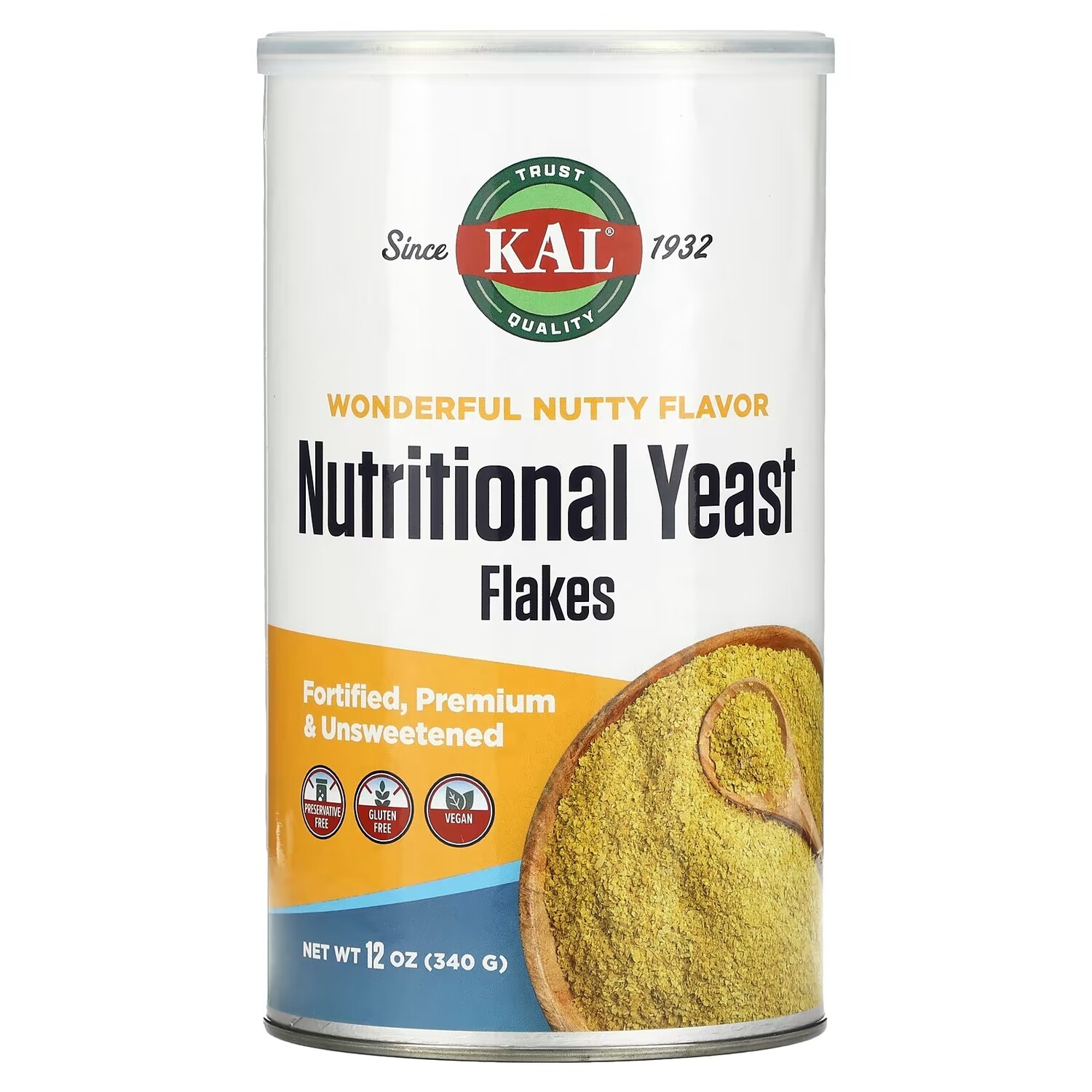 

KAL Nutritional дрожжевые хлопья несладкие, 340 г